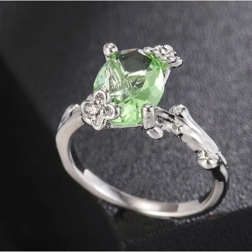 Ladies Elegant Bohemian Promise Ring sz 6 - Picture 2 of 5
